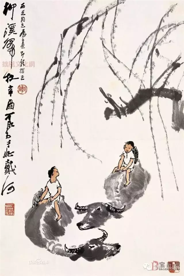 李可染一生創(chuàng)作作品1000件，市場拍了8000件，90%是假的